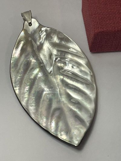 Colgante Nacar de Polinesia montado Plata 1378003