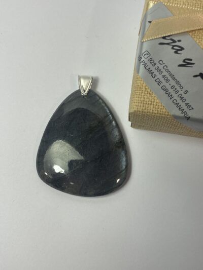 Colgante Labradorita extra con pieza de Plata-1618002